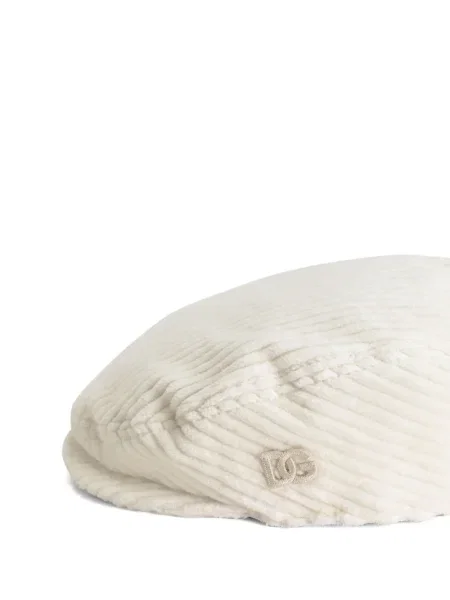 Czapka z daszkiem dziecięca Dolce And Gabbana biała