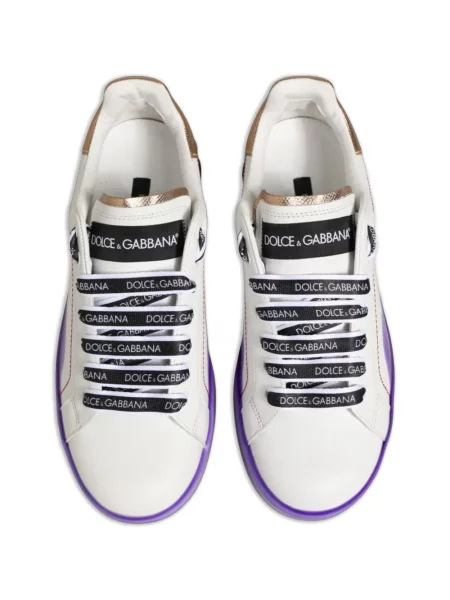 Sneakerși Dolce & Gabbana cu imagine alb