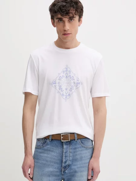 HUGO Blue T-shirt Nerberri biała