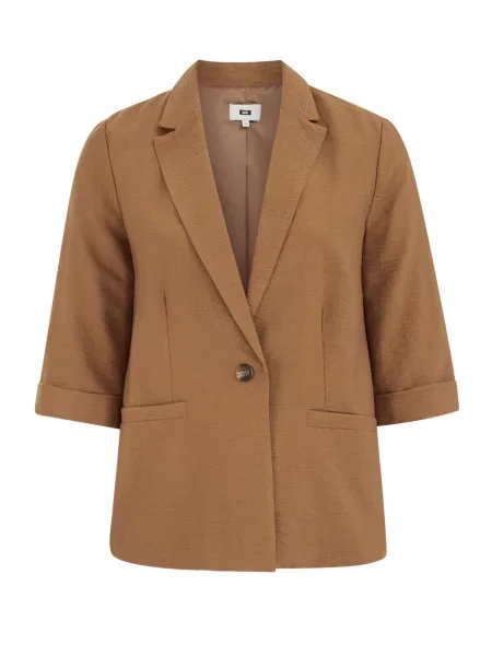 WE Fashion Sacou deschis maro