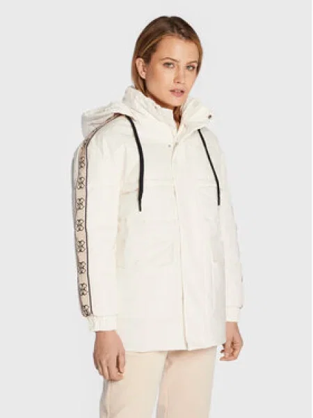 Guess Geacă de iarnă 4G Écru bej