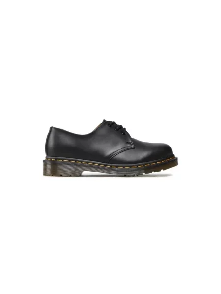 Półbuty Dr. Martens sznurowane skórzane czarne
