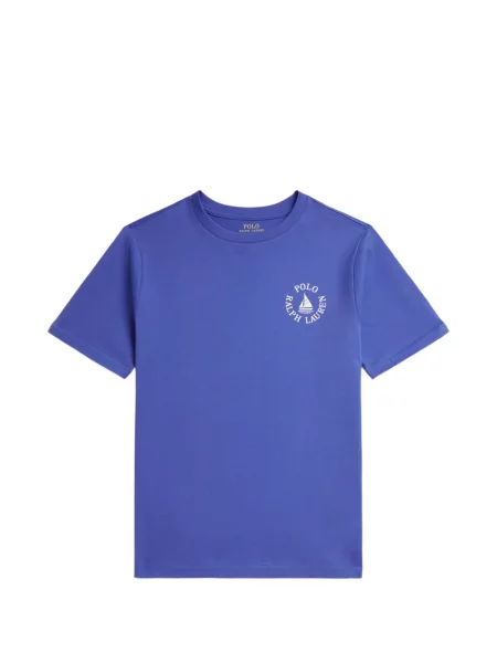 Koszulka polo dziecięca Polo Ralph Lauren niebieska