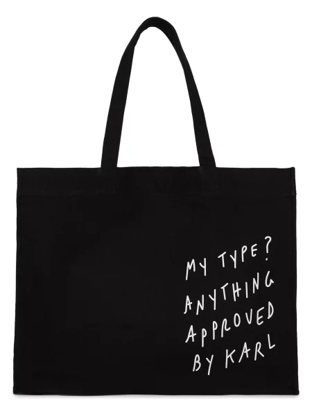 Geantă Karl Lagerfeld Jeans alb