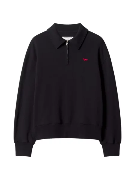 Hanorac Maison Kitsune negru