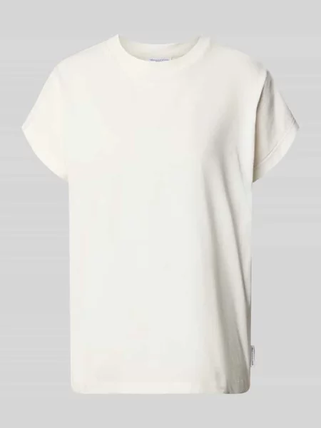 Oversized t-shirt z czystej bawełny Marc O'polo Denim biała