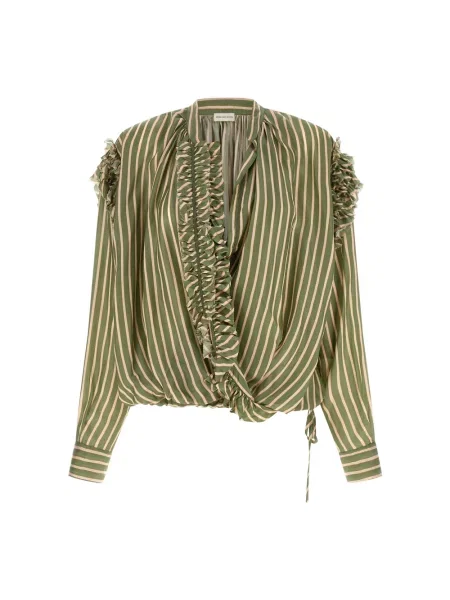 Bluzka Dries Van Noten zielona
