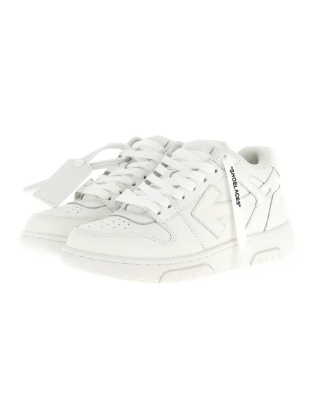 Off-White Out of Office sneakersy skórzane białe
