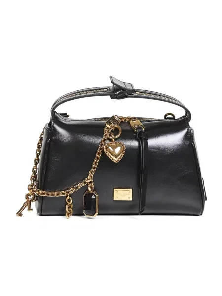 Torebka Dolce And Gabbana skórzana czarna