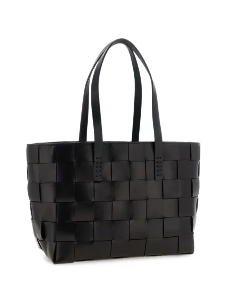 Geantă shopper Dragon Diffusion din piele negru