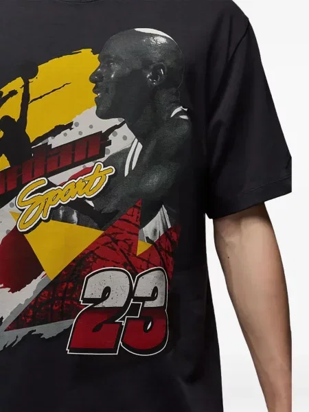 Tricou Jordan cu imagine negru