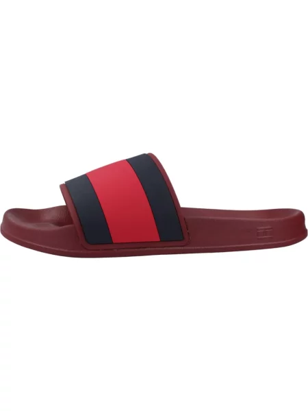 Klapki Tommy Hilfiger skórzane
