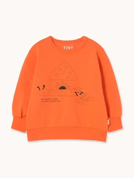 Tinycottons кофта дитяча LIBRARY GRAPHIC SWEATSHIRT
