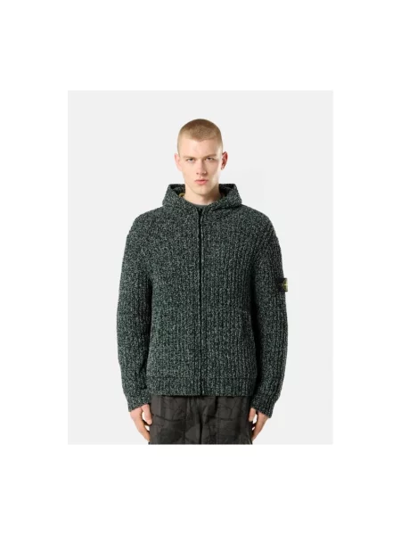 Kamizelka Stone Island z kamieniami zielona