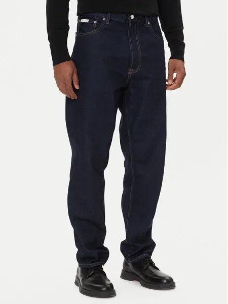 Calvin Klein Blugi Bleumarin Straight Fit