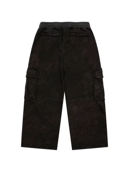 Παντελόνι cargo Aape By *a Bathing Ape® με σχέδιο παραλλαγής μαύρο