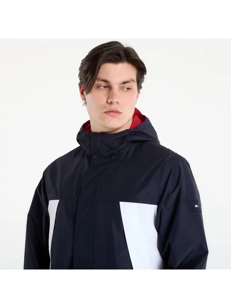 Μπουφάν Tommy Hilfiger Reversible Color Block Navy L σκούρο μπλε