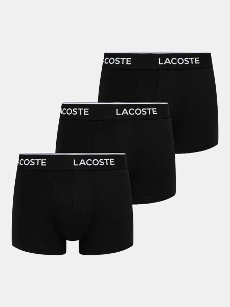 Boxerky Lacoste černá