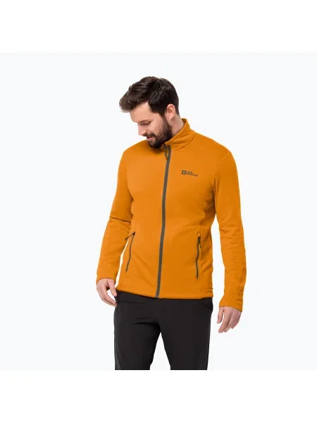 Jack Wolfskin мъжки поларен суитшърт Kolbenberg Fz safflower жълто
