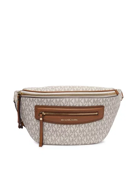 Τσάντα MICHAEL Michael Kors Jet Set Κρεμ