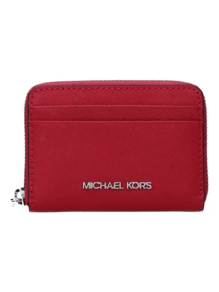 Portfel Michael Kors skórzany czerwony