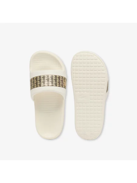Шлепанцы Lacoste белые