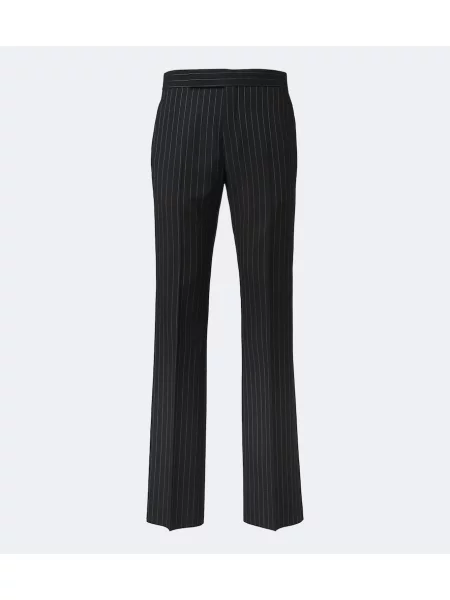 Pantaloni Tom Ford de lână negru