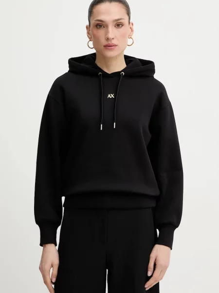 Armani Exchange bluză negru
