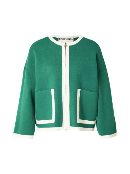 Essentiel Antwerp Geacă tricotată Jani' verde