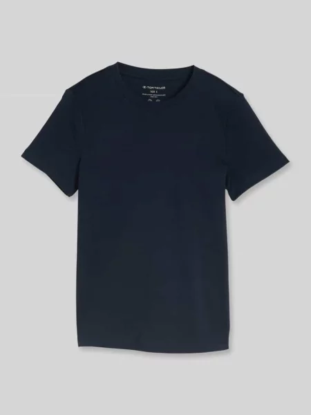 T-shirt o kroju regular fit z czystej bawełny Tom Tailor