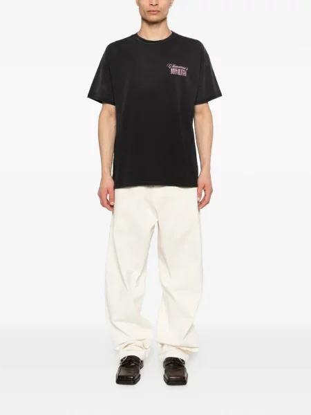 Grafic tricou Willy Chavarria negru