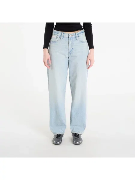 Džíny Calvin Klein Jeans Loose Indigo Sound Jean Blue 27 modré