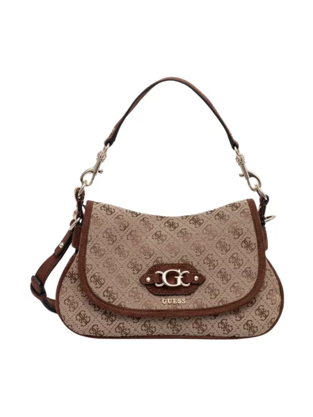 Guess torebka crossbody SAMANTHA brązowa