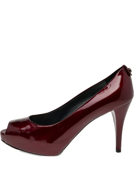 Pantofi cu toc Stuart Weitzman din piele roșu