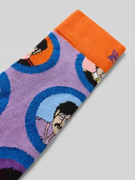 Skarpety z nadrukiem z motywem model The Beatles' Happy Socks
