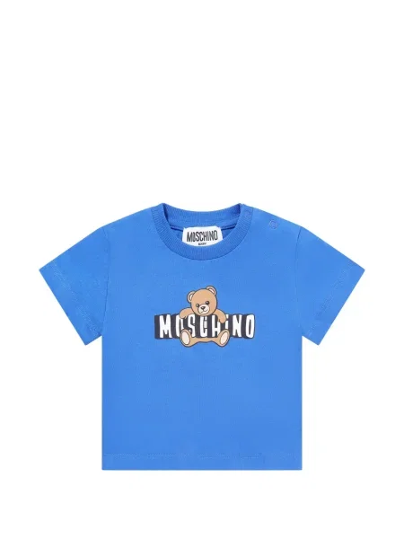 Koszulka dziecięca Moschino niebieska