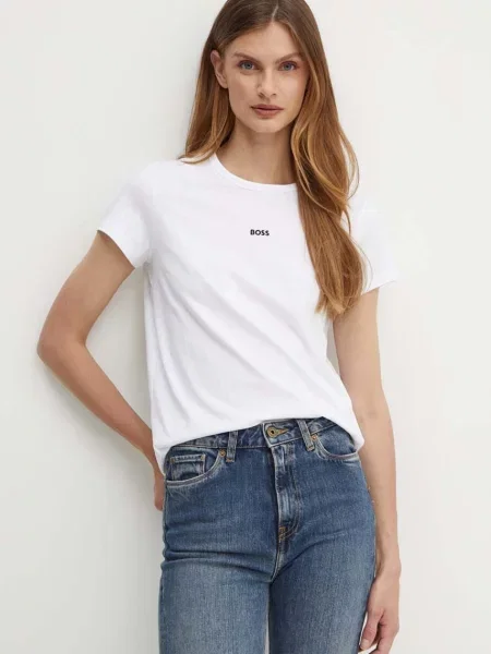 Тениска BOSS бяло