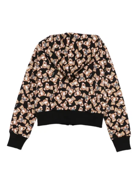 Bluza z kapturem dziecięca Moschino czarna