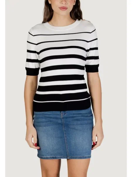 Pulover Morgan De Toi cu dungi alb