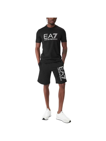 Tričko Ea7 Emporio Armani černé