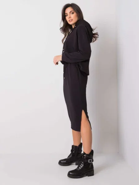 Fustă Fashionhunters negru