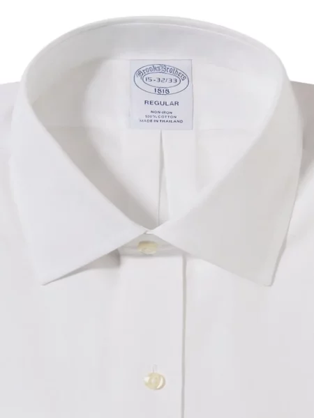 Gulerat cămașă Brooks Brothers alb