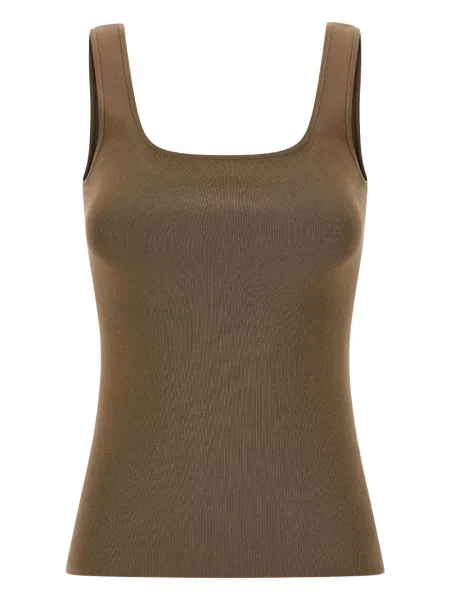 Top Entire Studios tricotate maro