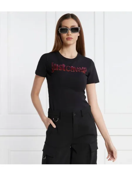 Just Cavalli Tricou negru