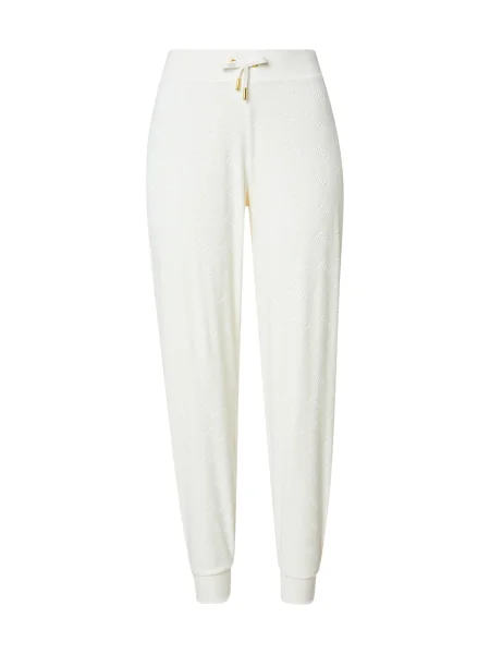 Juicy Couture Kalhoty Pipa' bílá