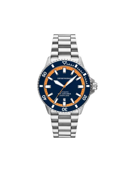 Emporio Armani Hodinky Sea Explorer Strieborná