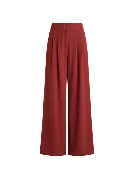 Pantaloni palazzo Cherubina portocaliu