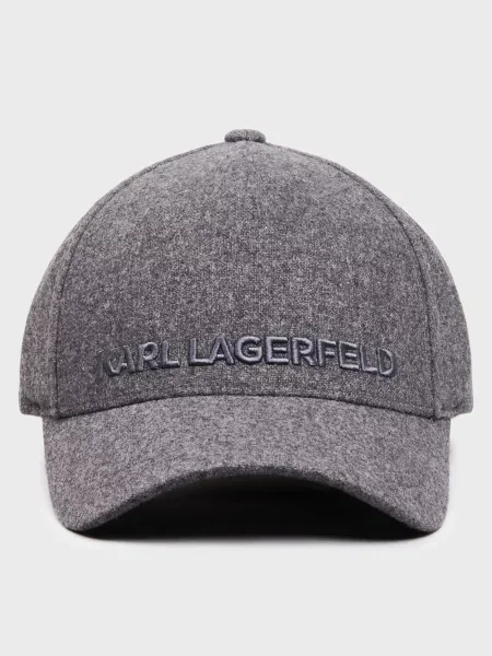 Кепка Karl Lagerfeld серая