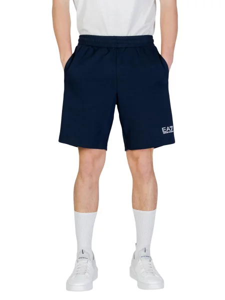Спортни шорти Ea7 синьо