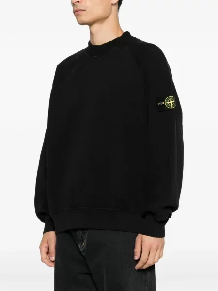 Pulover Stone Island cu strasuri negru